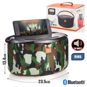 True Bass HiFi Bluetooth με Βάση Κινητού Army