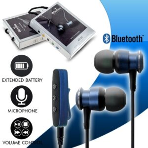 Magnetic BT Headset AZ-29 Blue