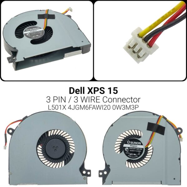 Ανεμιστήρας Dell XPS 15 L501X