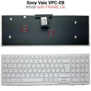 Πληκτρολόγιο Sony Vaio VPC-EB Λευκό