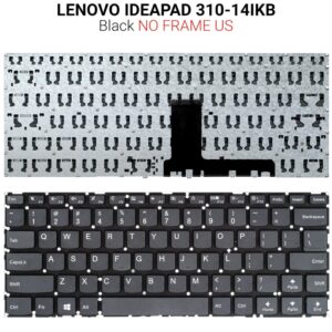 Πληκτρολόγιο LENOVO IDEAPAD 310-14IKB NO FRAME US