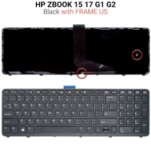 Πληκτρολόγιο HP ZBOOK 15 17 G1 G2