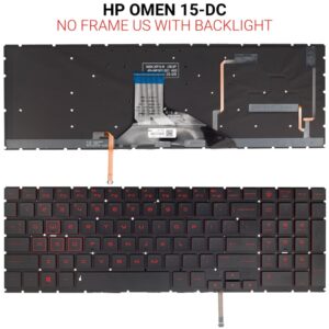 HP OMEN 15-DC NO FRAME US WITH BACKLIT