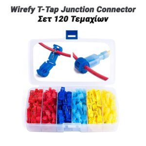 Wirefy T-Tap Junction Connector Σετ 120 Τεμαχίων