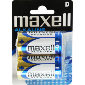 MAXELL αλκαλικές μπαταρίες LR20/D