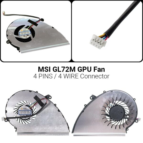 Ανεμιστήρας GPU MSI GL72M