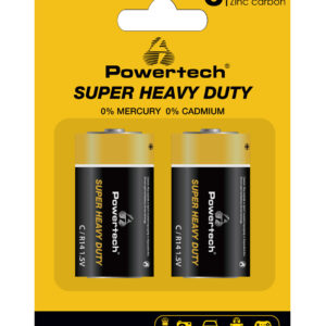 POWERTECH μπαταρίες Zinc Carbon Super Heavy Duty PT-1221